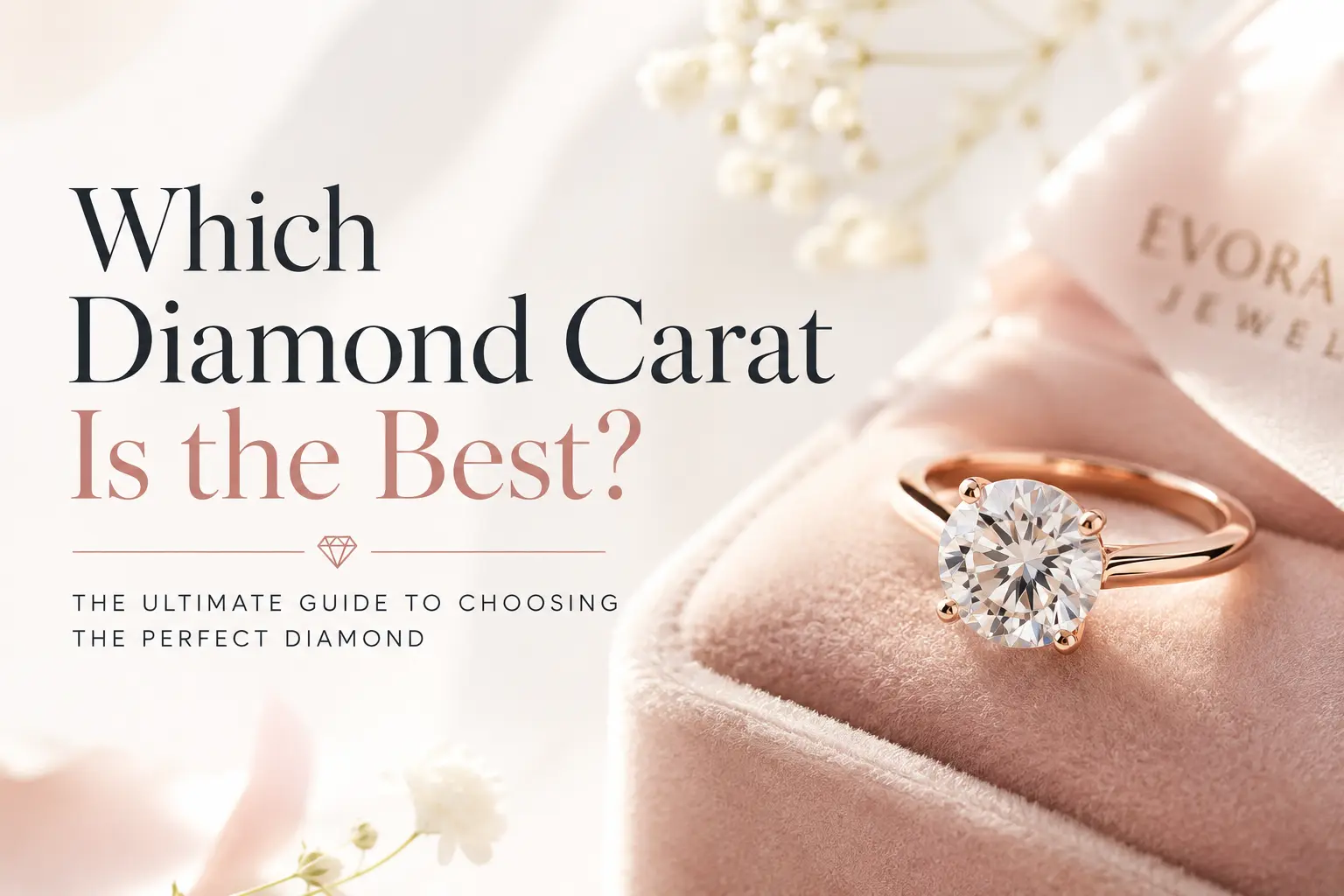 You are currently viewing Which Diamond Carat Is the Best? The Ultimate Guide to Choosing the Perfect Diamond 